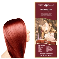 Henna Creme Marsala 70ml – Surya Brasil