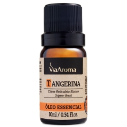 Oleo Essencial Tangerina 10ml – Via Aroma