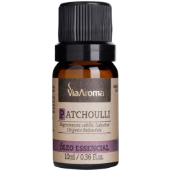 Oleo Essencial Patchoulli 10ml – Via Aroma