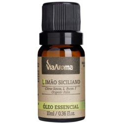 Oleo Essencial Limão Siciliano 10ml – Via Aroma