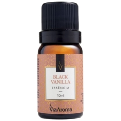 Essencia Black Vanilla 10ml – Via Aroma