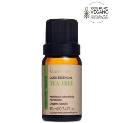 Oleo Essencial De Tea Tree Melaleuca 10ml – Via Aroma