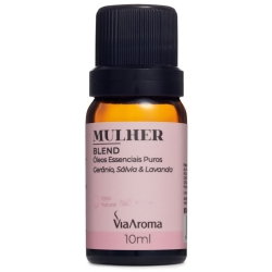 Blend de Óleos Essenciais Mulher 10ml – Via Aroma