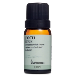 Blend de Óleos Essenciais Foco 10ml – Via Aroma