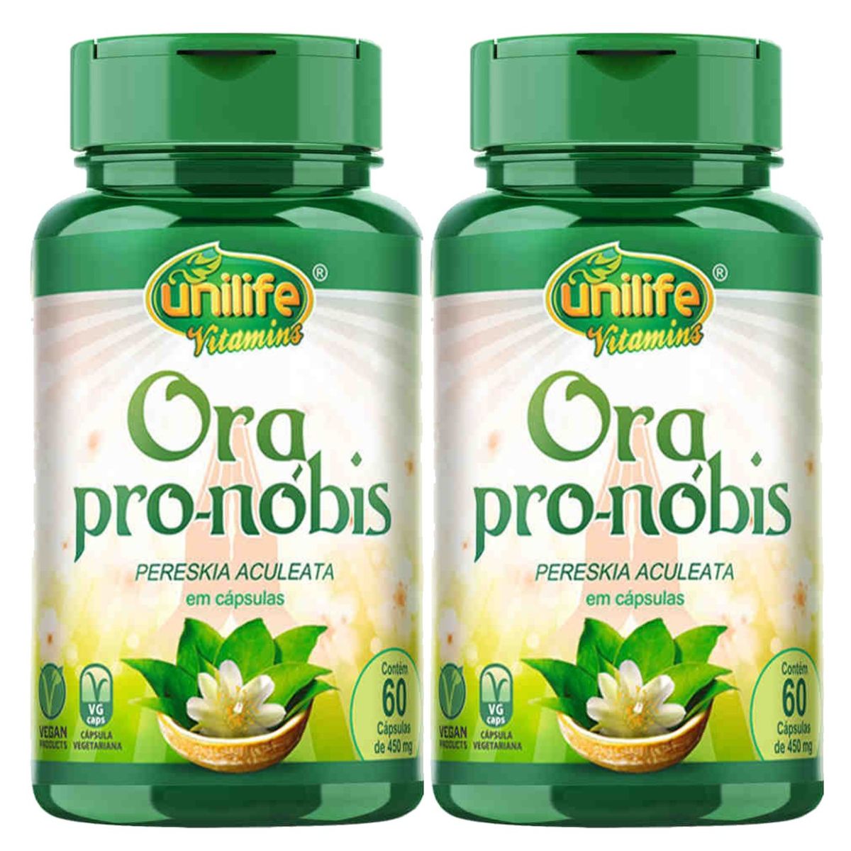 Ora Pro Nóbis Unilife 2 Potes 120 Caps Orapronobis Pronobis